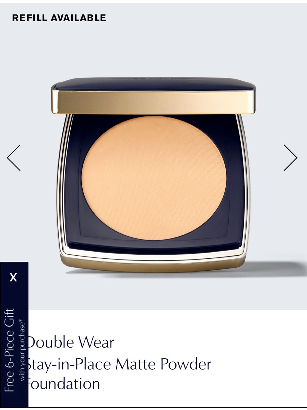 Estée Lauder Double Wear Powder Foundation 31W Tawny NIB